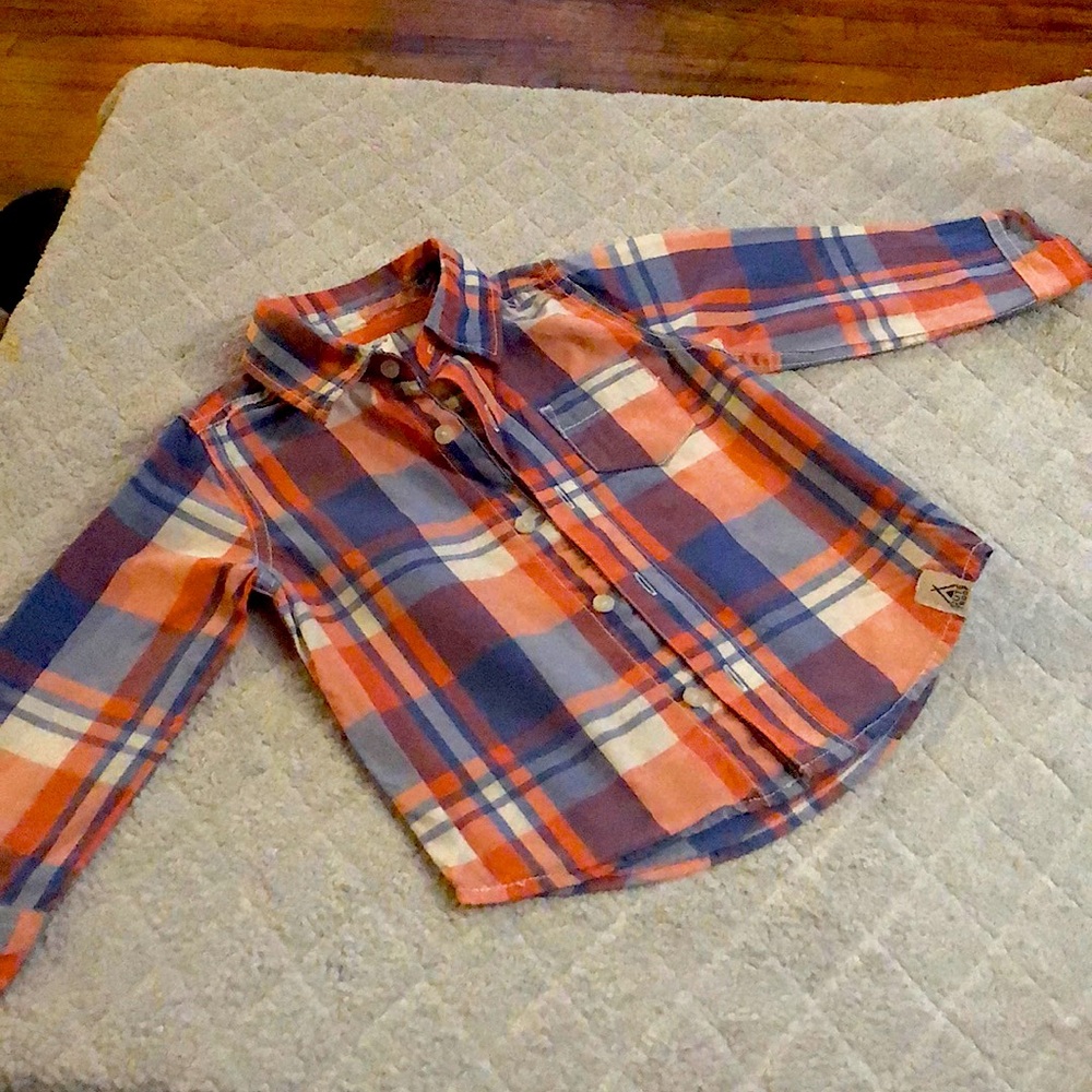 Carter’s plaid button-down
